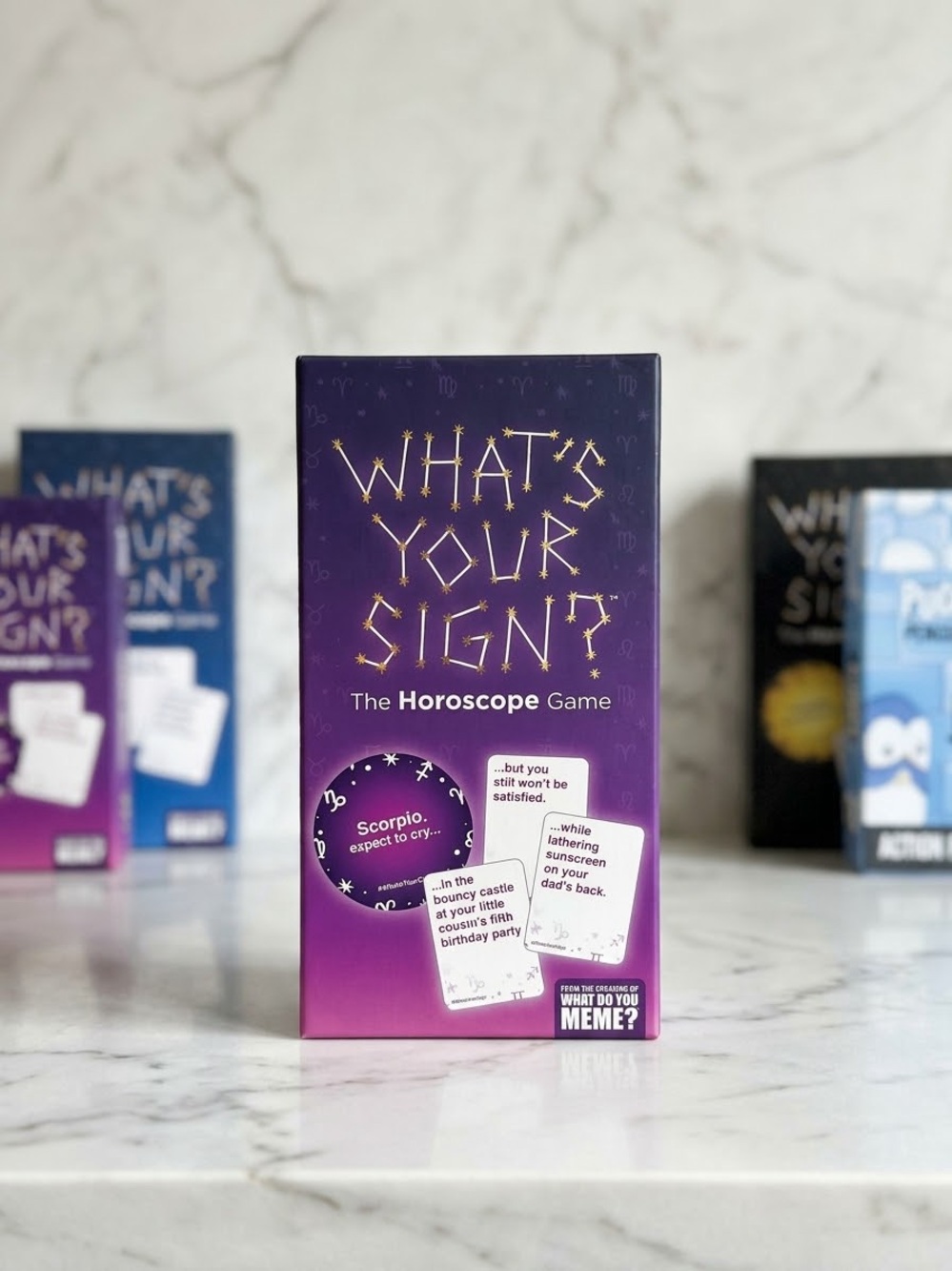What's Your Sign? The Horoscope Game - Purple